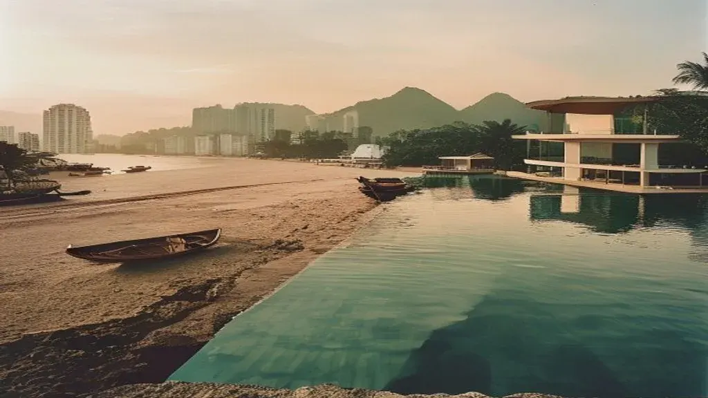 Da Nang beachfront high-rises along My Khe beach beside a Bali clifftop villa at Uluwatu, framing the bali vs da nang property investment 2026 comparison