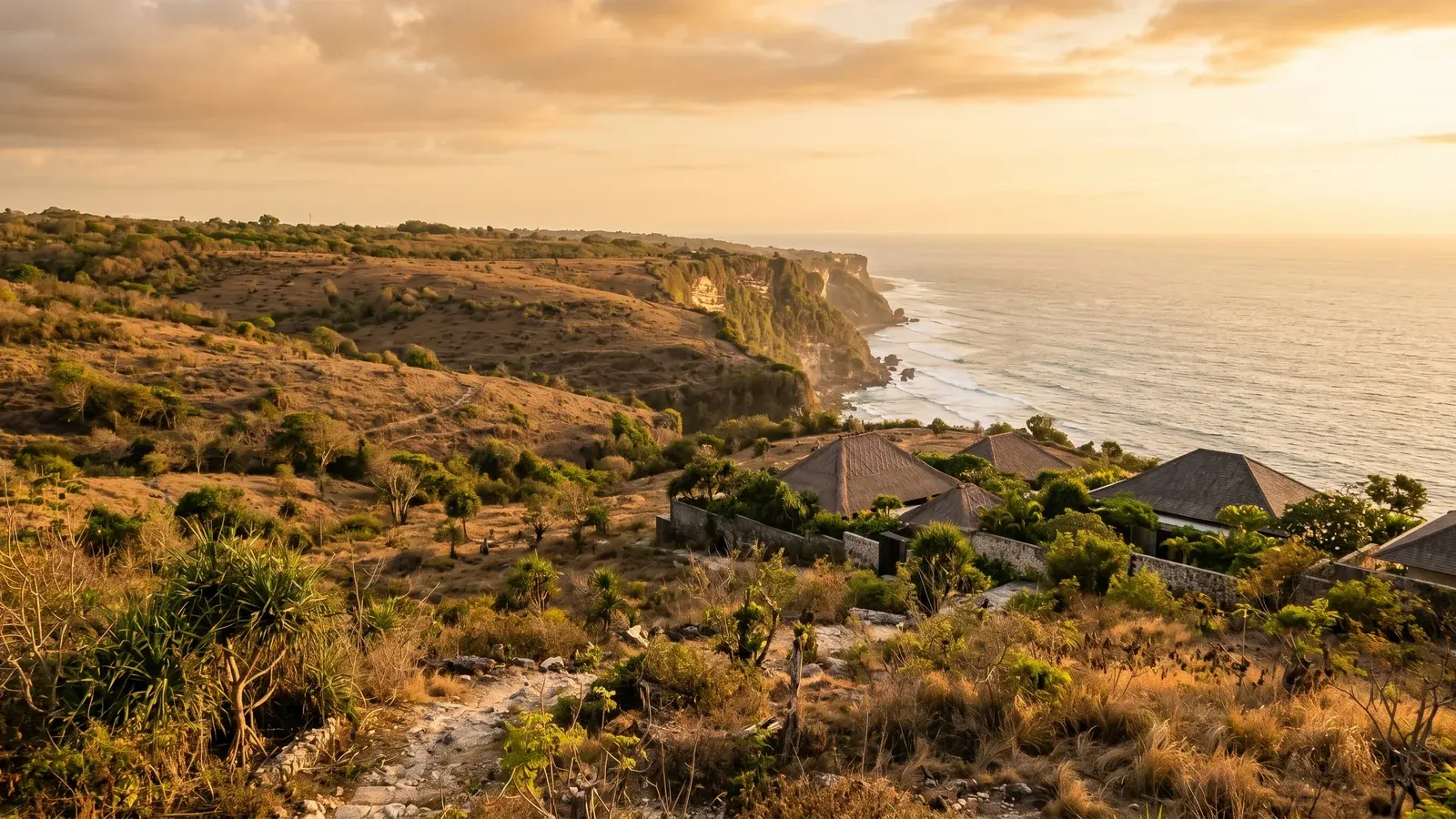 Editorial view of the Ungasan corridor in Bali illustrating ungasan bali property investment 2026